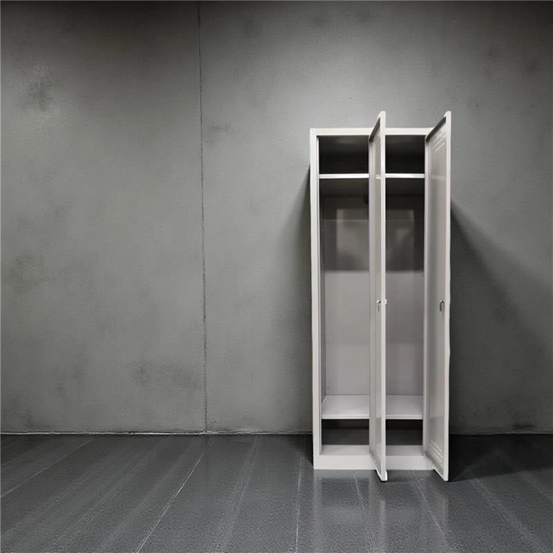 ARMADIO SPOGLIATOIO IN METALLO CON 2 ANTE 60 X 40 X H167 CM