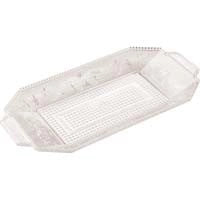 VASSOIO DELUXE IN PLASTICA RETTANGOLARE 28,5CM