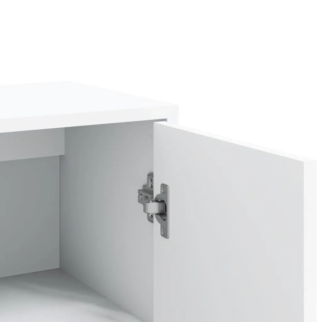 Credenze 2 pz Bianche 60x31x84 cm in Legno Multistrato 3276567