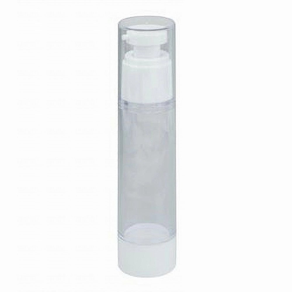 Trade Shop - Set 2pz Bottiglia Da Viaggi Vuota Flacone Con Pompa Airless Per Creme 30ml 79406 -