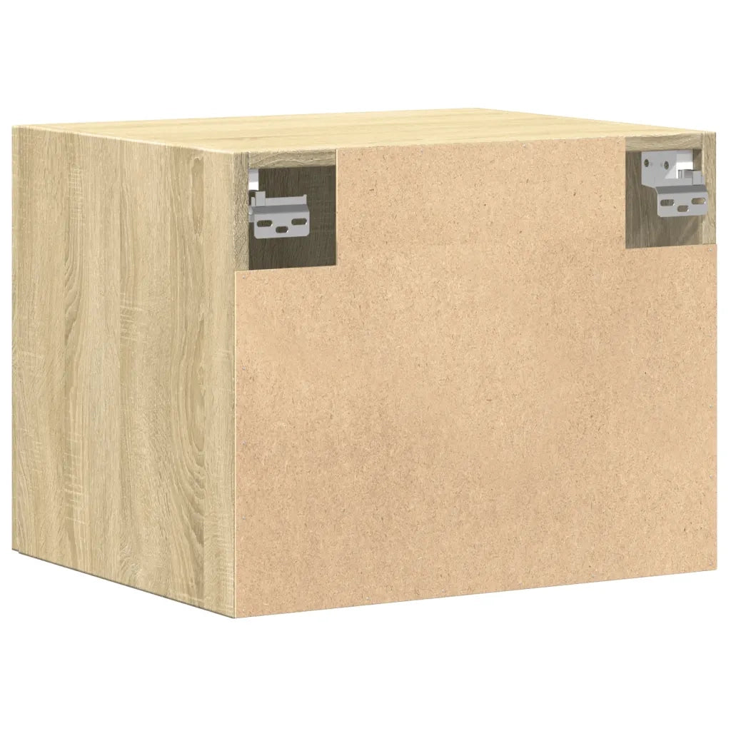 vidaXL Mobile a Parete Rovere Sonoma 50x42,5x40 cm Legno Multistrato