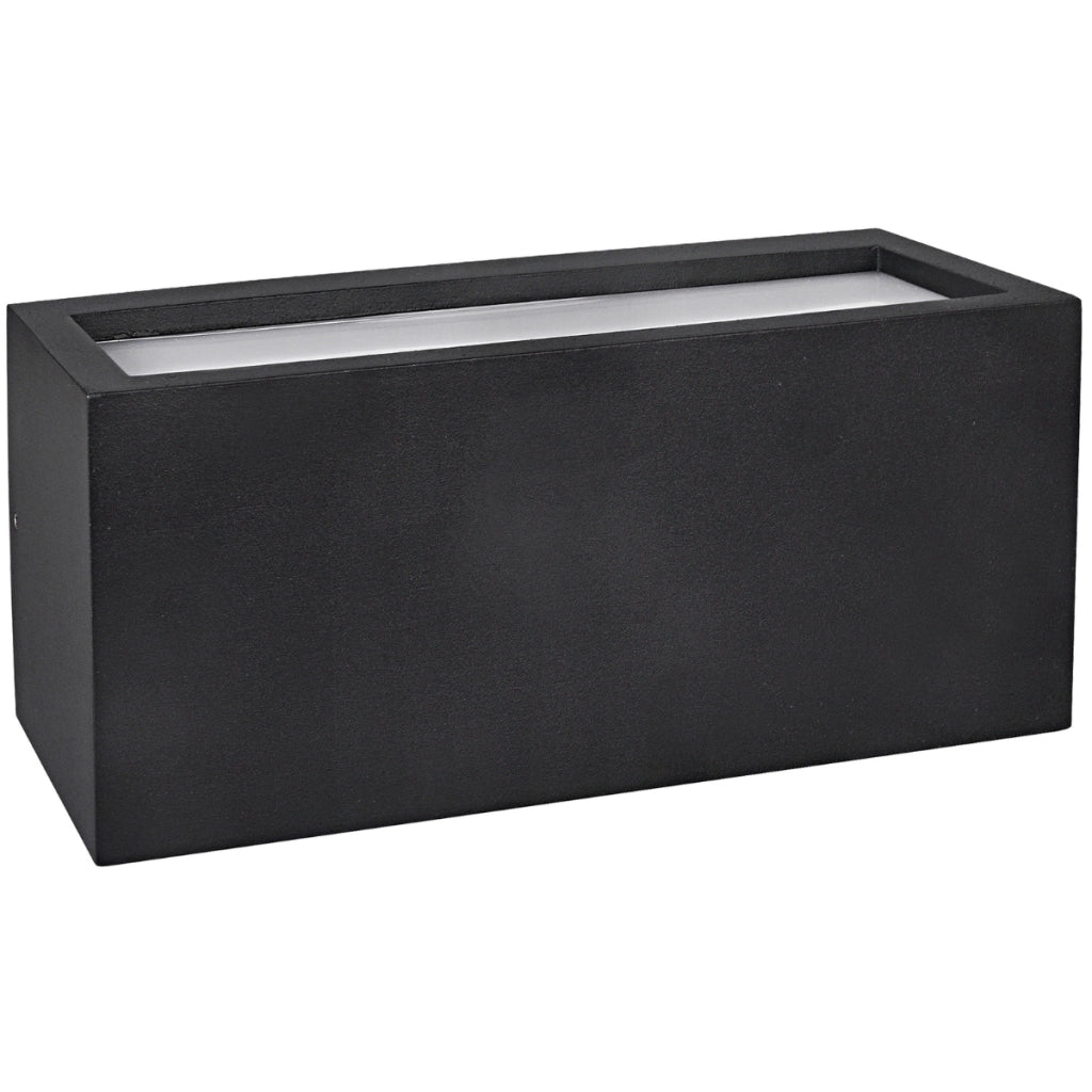 Applique esterna nera 1xE27 TOKIO Polux IP54 alluminio