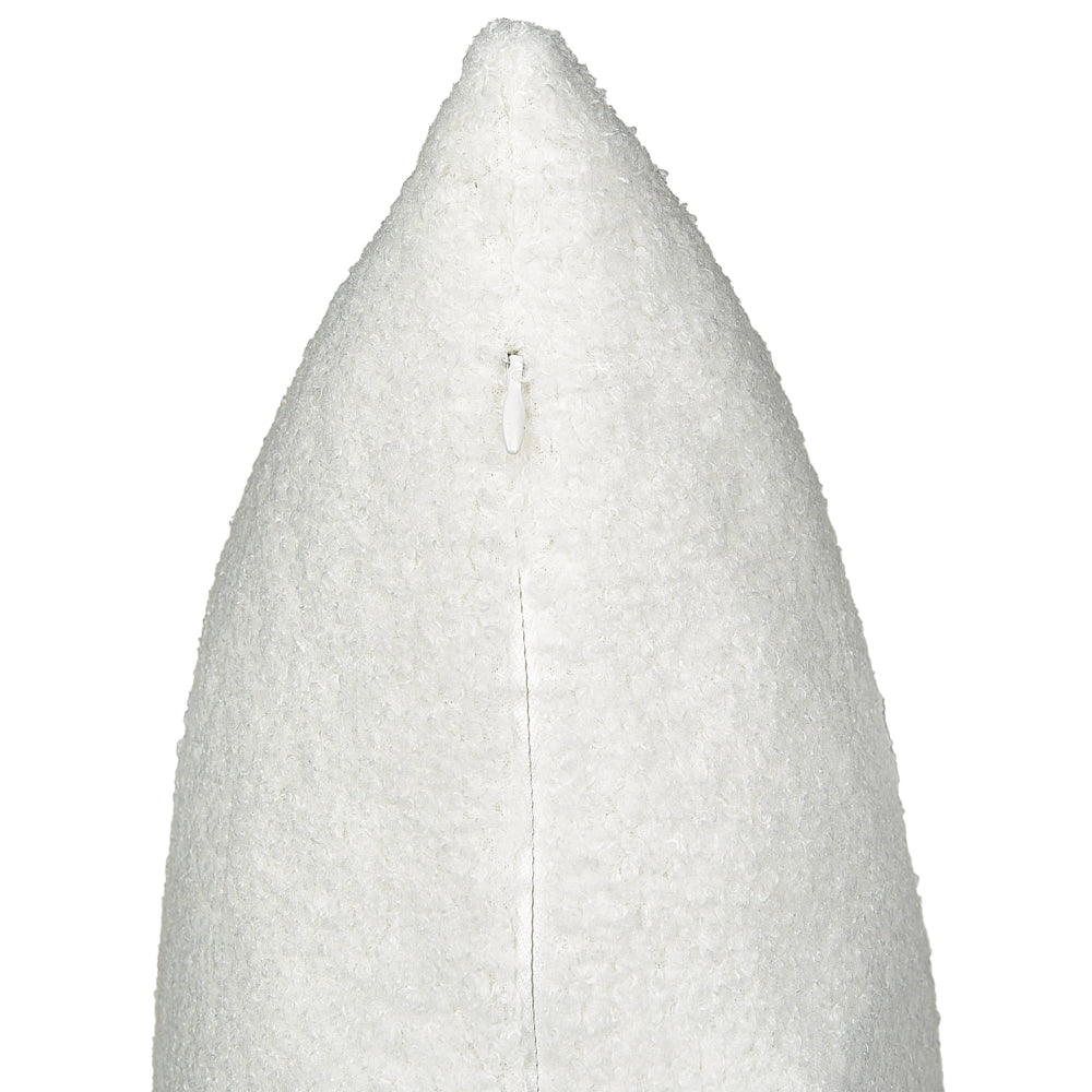 Set di 2 cuscini decorativi Bianco Boucle 60 x 60 cm fodera rimovibile con cerniera Accessori decorativi Boho
