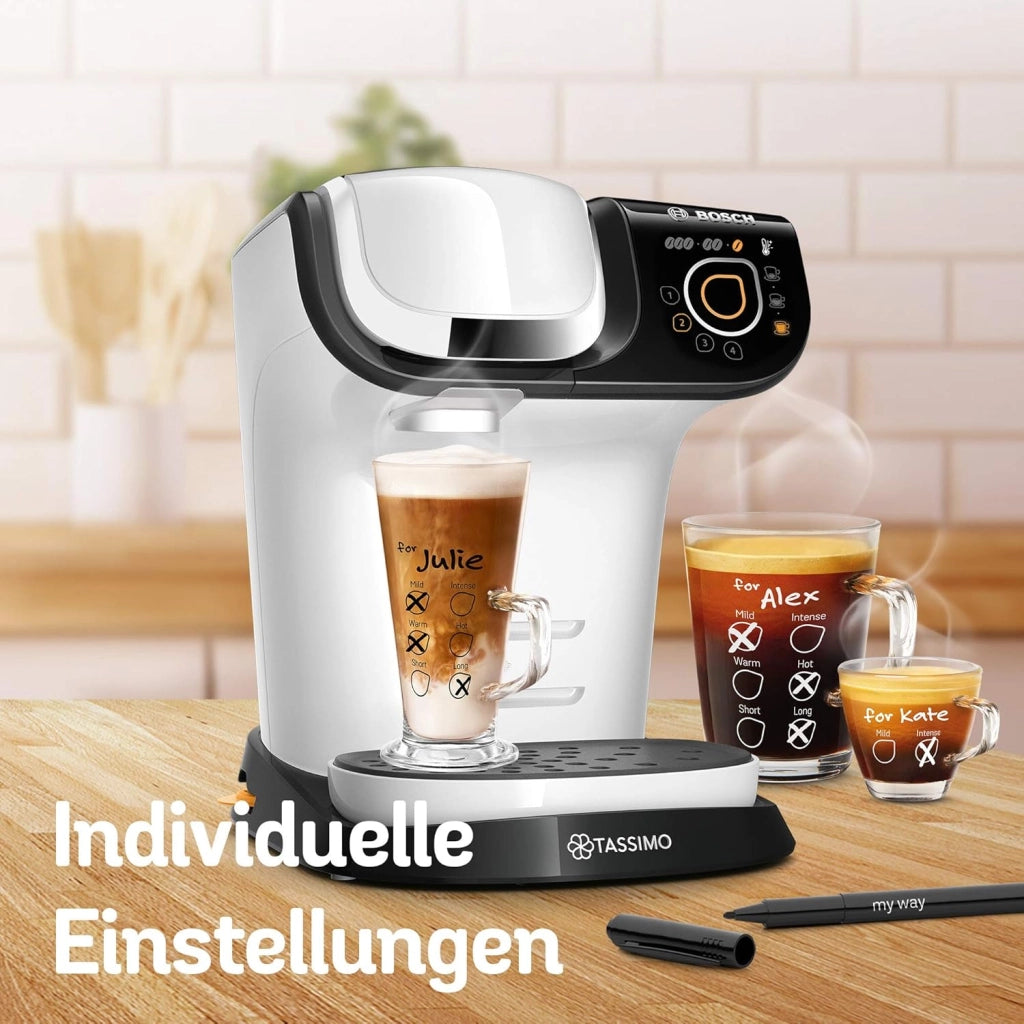 BOSCH - TASSIMO - TAS6504 - Macchina per caffè multi-bevanda - bianco