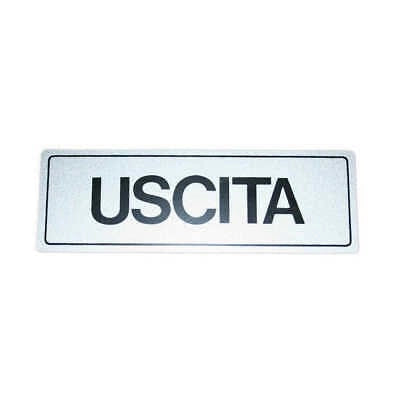 SEGNALETICA ADESIVA 170X45 USCITA