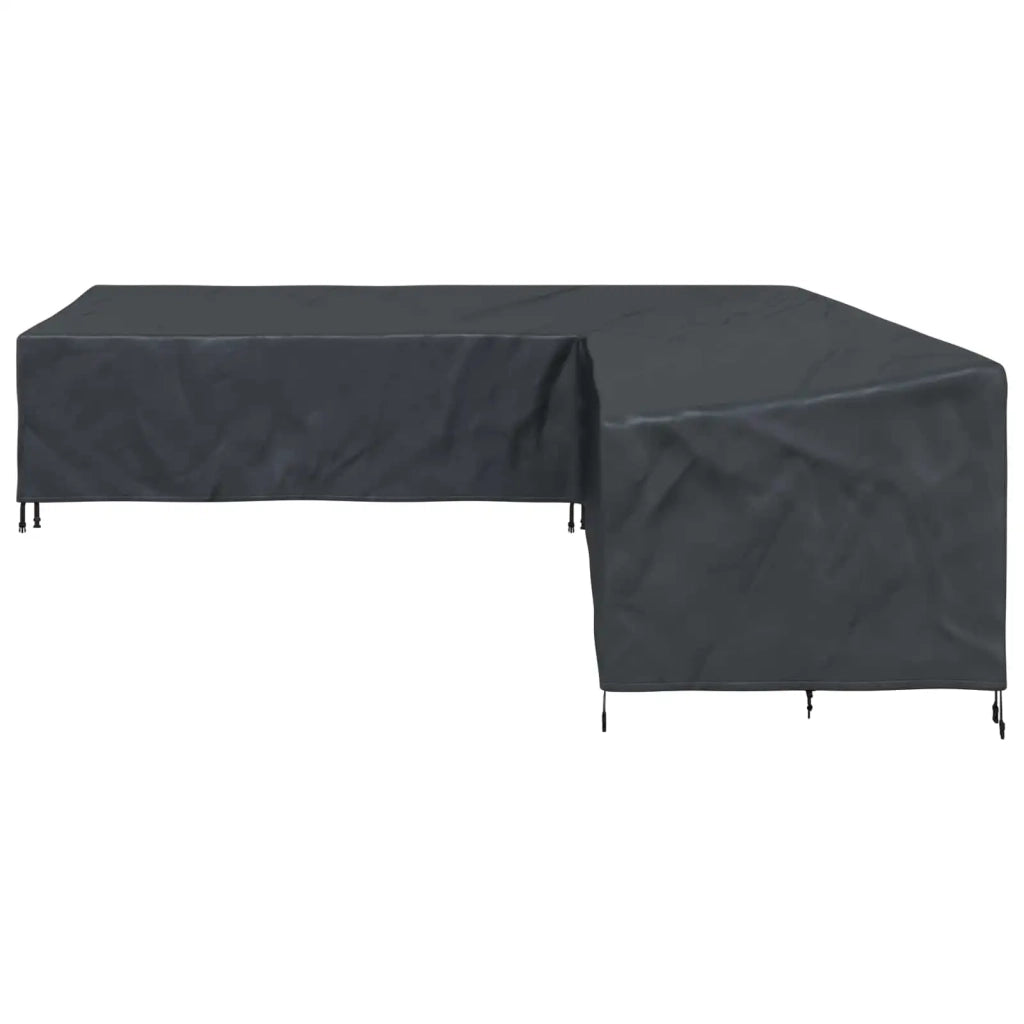 Copertura per mobili Nero 325 x 325 x 80 cm Tessuto Oxford 210D 4105672