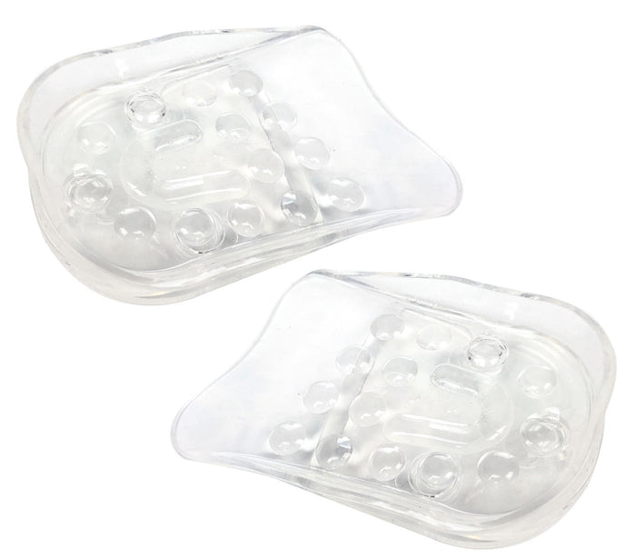 Set 10 Plantari Alzatacco H5 cm in Silicone Morbido Trasparente