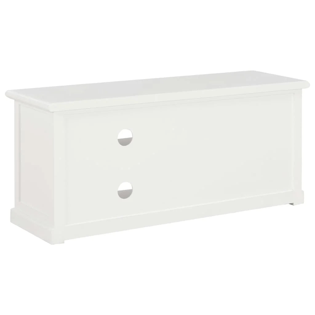 Mobile/mobiletto/credenza porta TV in legno bianco da 90 cm (2502118)