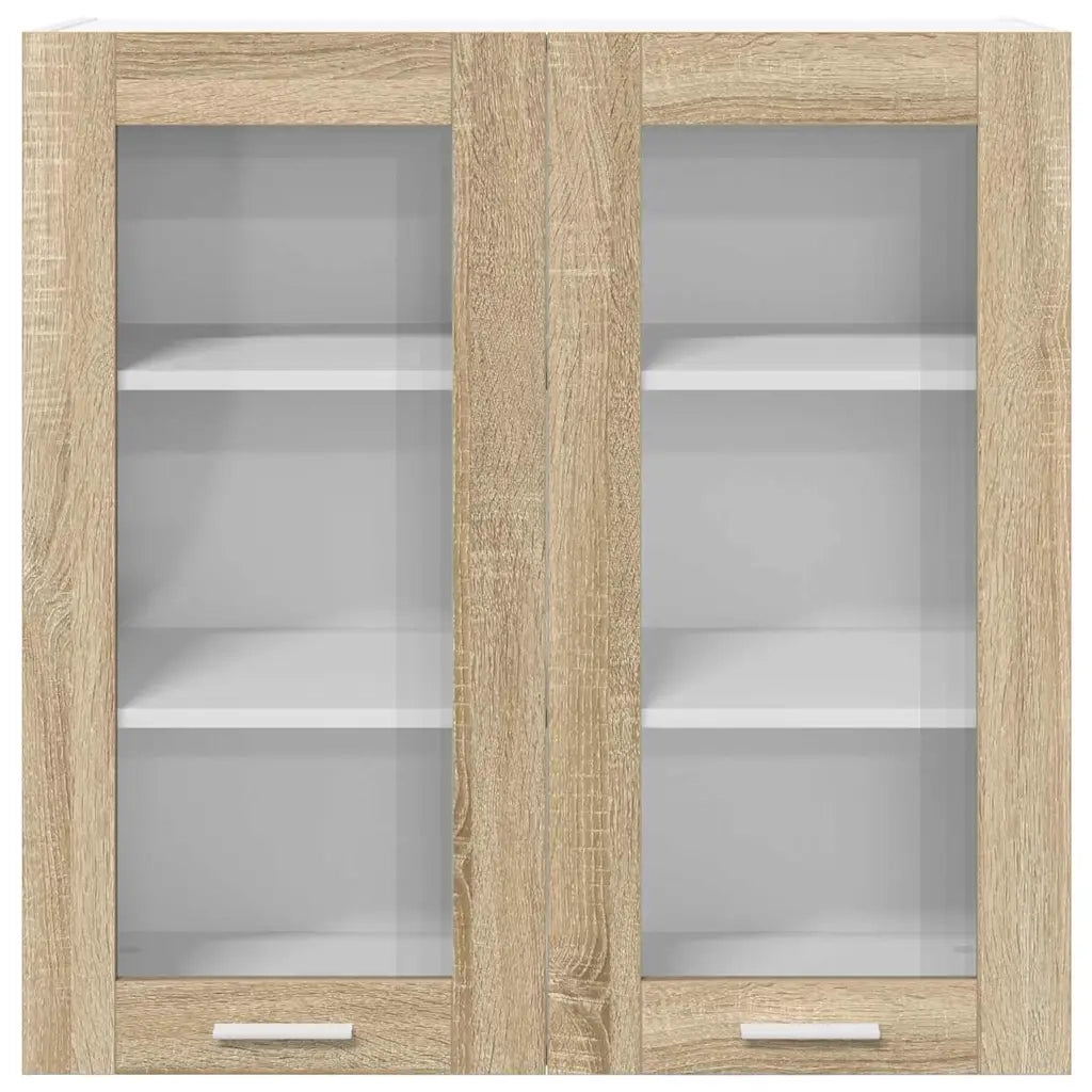 Armadio pensile Rovere Sonoma 80 x 31 x 80 cm Legno multistrato 884324