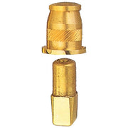 PILETTA A SFERA PER PORTA A VENTO OTTONE LUCIDO- TROPEX DESIGN- 1,0 pz