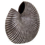 Vaso in poliresina argento 46x20x41h