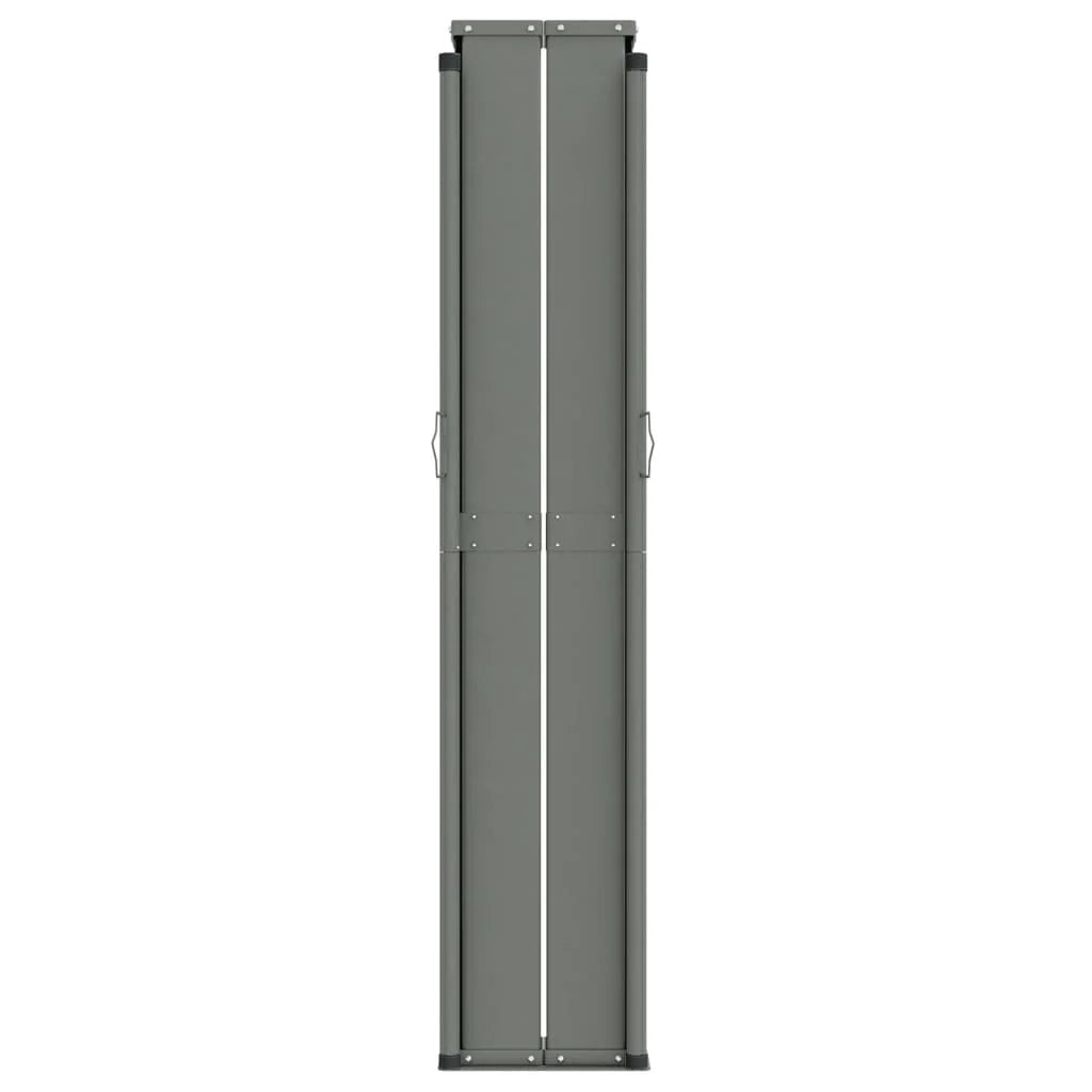 Tenda da sole laterale retrattile/schermo privacy per patio giardino terrazza balcone 117 x 1200 cm antracite 02_0007107