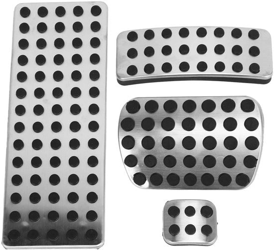 Set di Pedali in Acciaio Inossidabile - Identica Forma di Passo - Maggiore Sicurezza - Installazione Facile - Comfortevole - Esperienza di Installazione Perfetta - Pedali per i Piedi