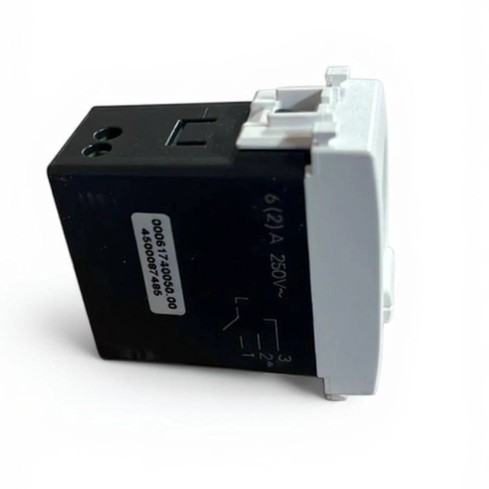 Vimar eikon commutatore a slitta 1p 6a 250v 4 posizioni fan-coil *** colore bianco, confezione 1