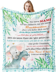 Regali per madri in attesa, dono per futura madre, regalo per la nascita, notizia di nascita, regalo per la madre, dono per la mamma deken 150x130CM