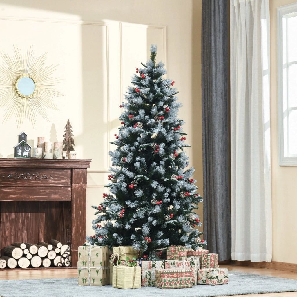 ALBERO DI NATALE INNEVATO