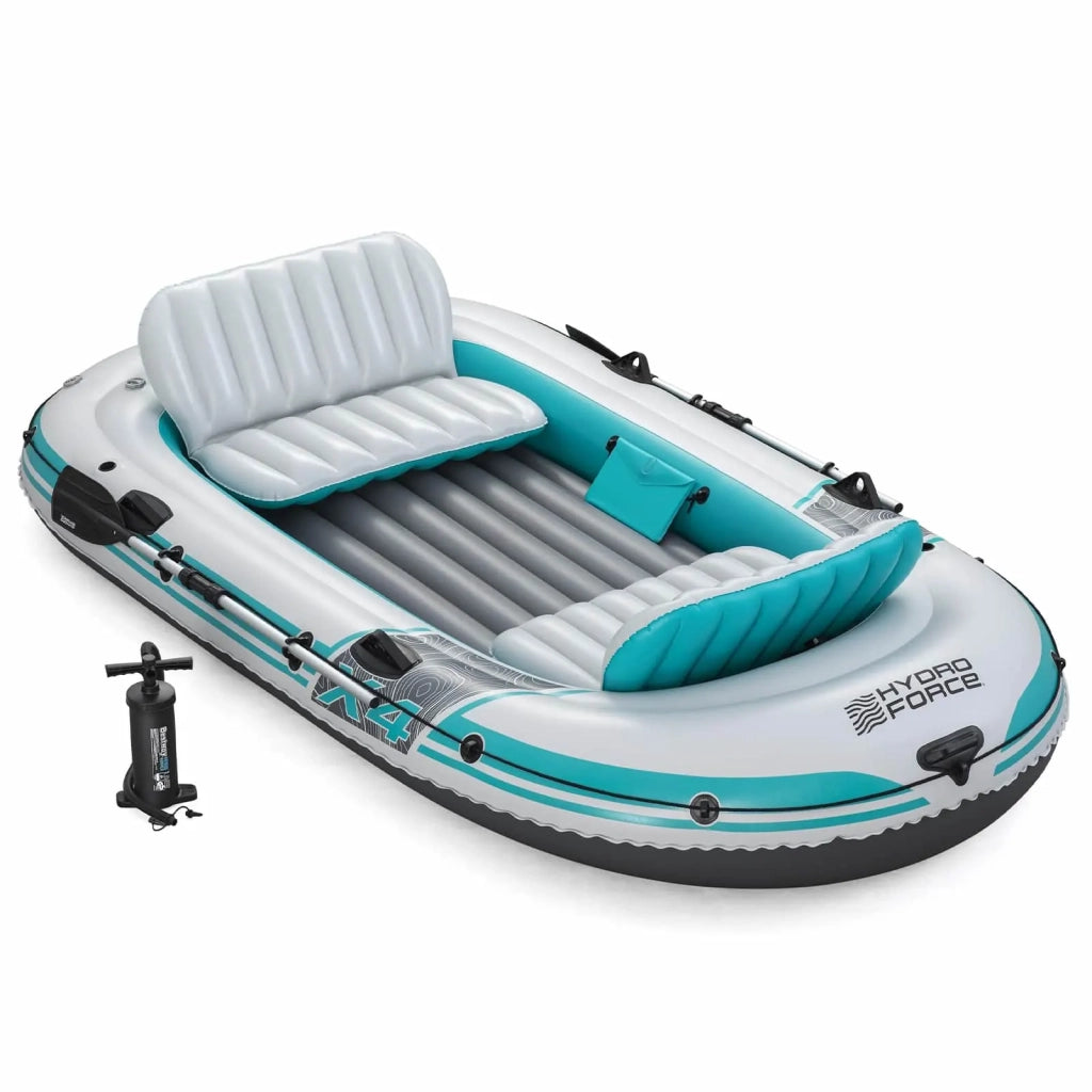 Bestway Gommone gonfiabile Grigio e Bianco 3,15 x 1,65 m PVC 42035745