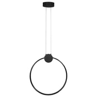 Lampada Da Soffitto Led App1395-cp Black 40cm