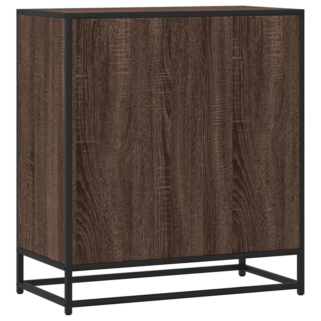 Credenza-Buffet-Armadio da cucina Rovere Marrone 68x35x76 cm in Legno Multistrato 696026
