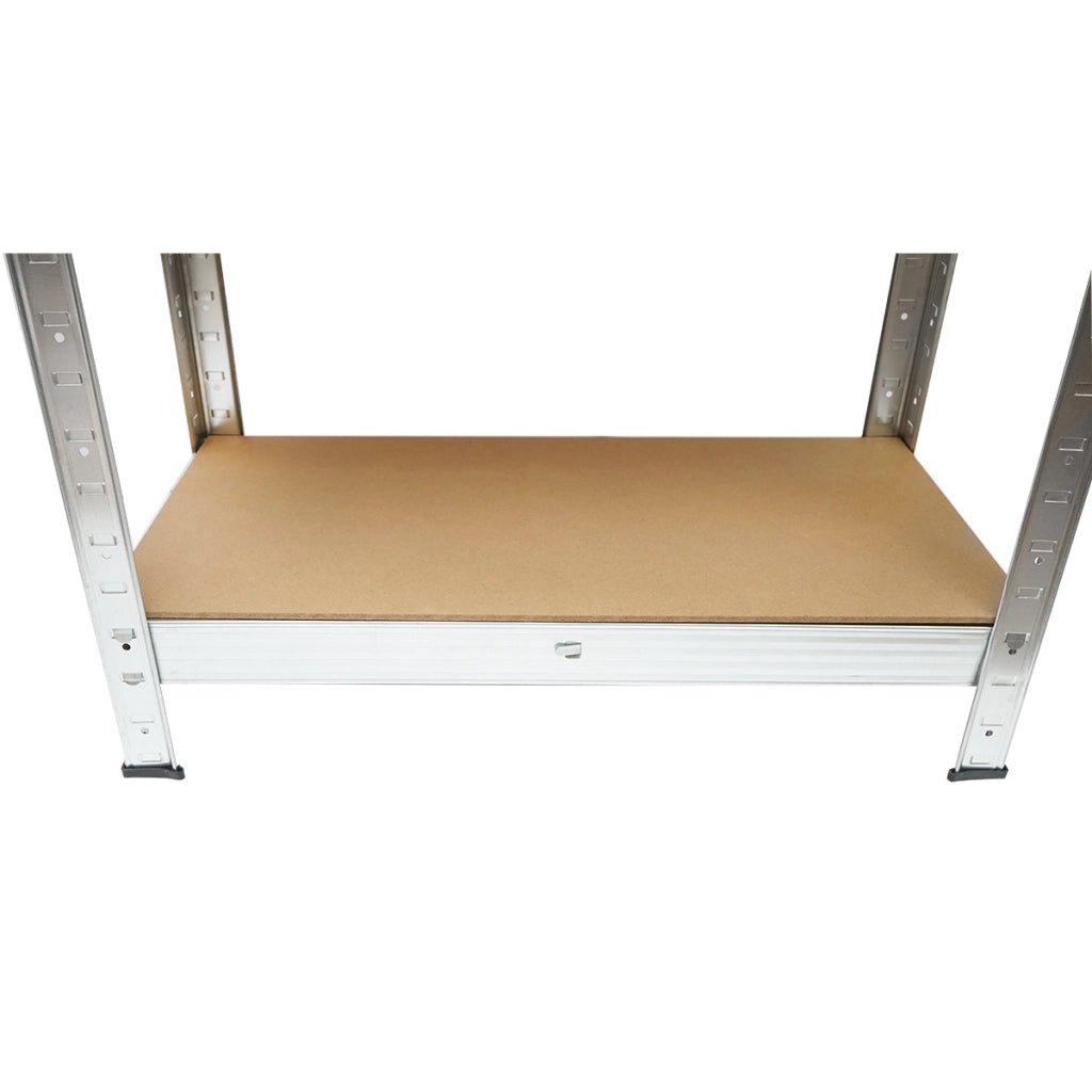 Scaffale in metallo con 4 ripiani in MDF, 180x60x45 cm, 100 kg/ripiano, montaggio senza viti Breckner Germany