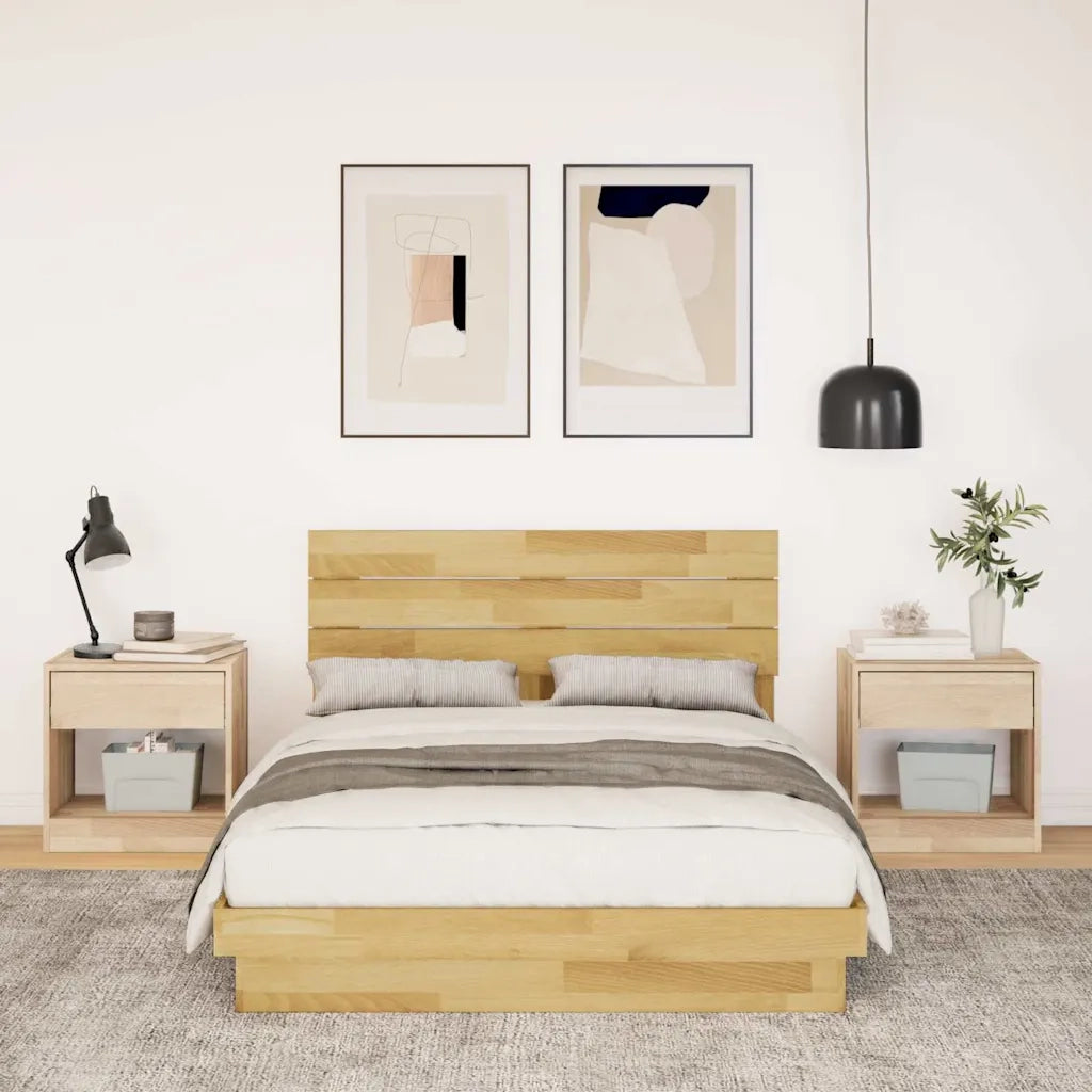 Struttura Letto con Testiera senza Materasso 120x200 cm 3315742