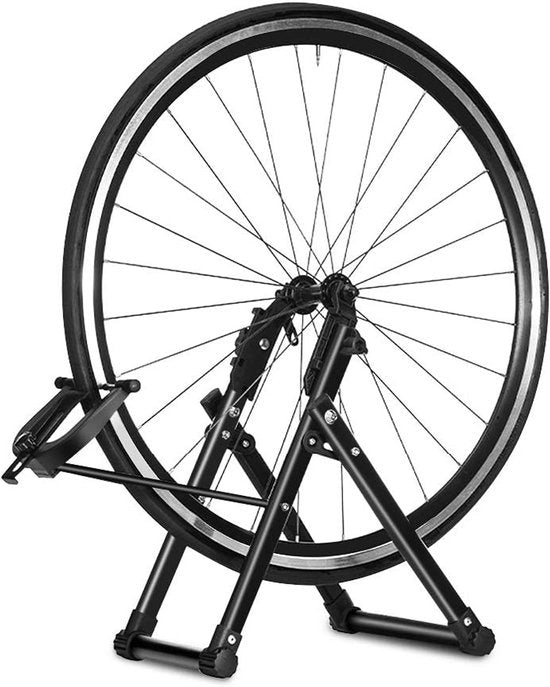 Adeguatore di ruote per biciclette - Costruzione in alluminio - Attrezzo per la riparazione di biciclette