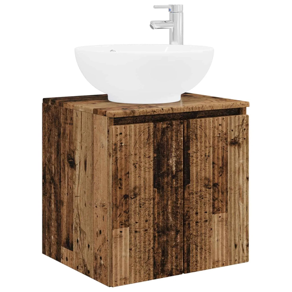Set di Armadi da Bagno 5 pcs Legno antico Legno ingegnerizzato 3406477