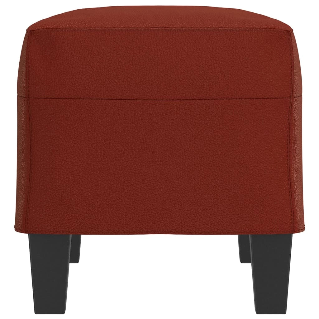 Panca/panca rosso bordeaux x 70 x 35 x 41 cm sintetico 02_0010482