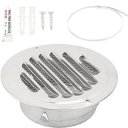 Ventilatore a soffitto 100 mm - Acciaio inossidabile - Rond - Per esterni