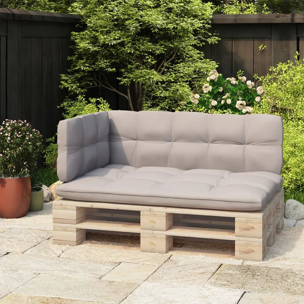 Schienale per Divano a Pallet Nero 110 cm in Ferro CFW9381695