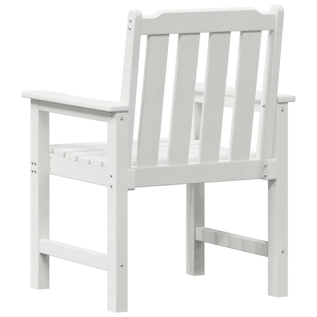 Sedia da Giardino 6 pcs Bianco 65.5 x 59 x 88 cm Polietilene 3335798