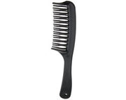 Kam per capelli antistatico - 2-in-1 - con denti larghi - adatto per capelli ricci - prevenzione danni alla pelle del capo - kam per sciogliere capelli
