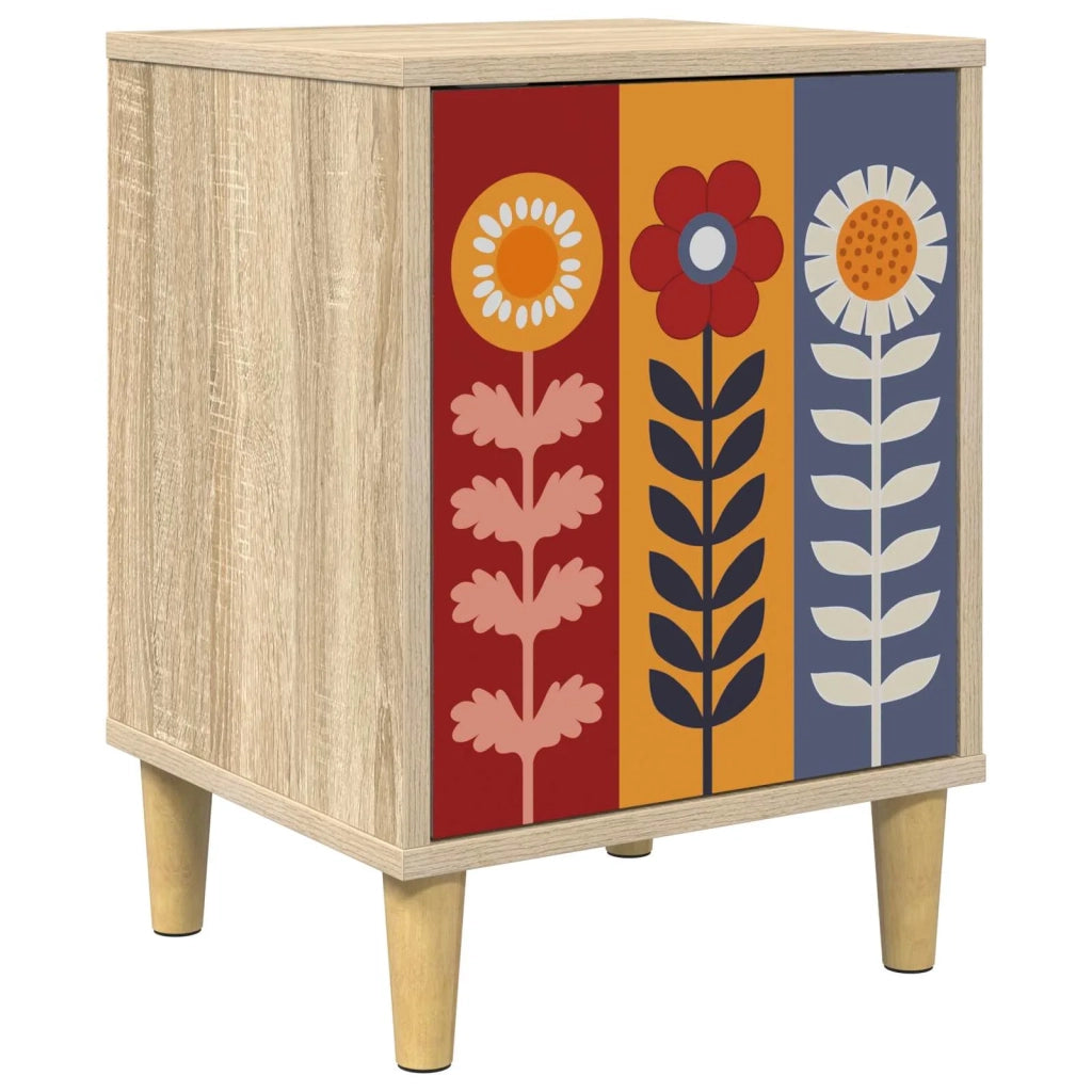 Armadio da Notte ESSEN Rovere Sonoma 36 x 33 x 50 cm 8007215