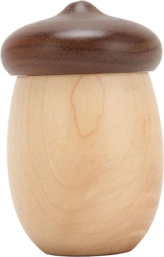 Sostegno per Spazzola da Denti in Legno a Forma di Uvula - 8 Cm Alto - Ecologico - Per Ufficio e Ristorante