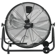 Ventilatore a Tamburo Industriale 60 cm 172,5 W Nero 51453