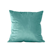 Cuscino quadrato velluto verde 45x45 cm - NAURU