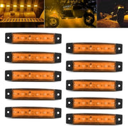 Contourverlichting a LED 24V - colore arancione - 10 pezzi - 12V/24V