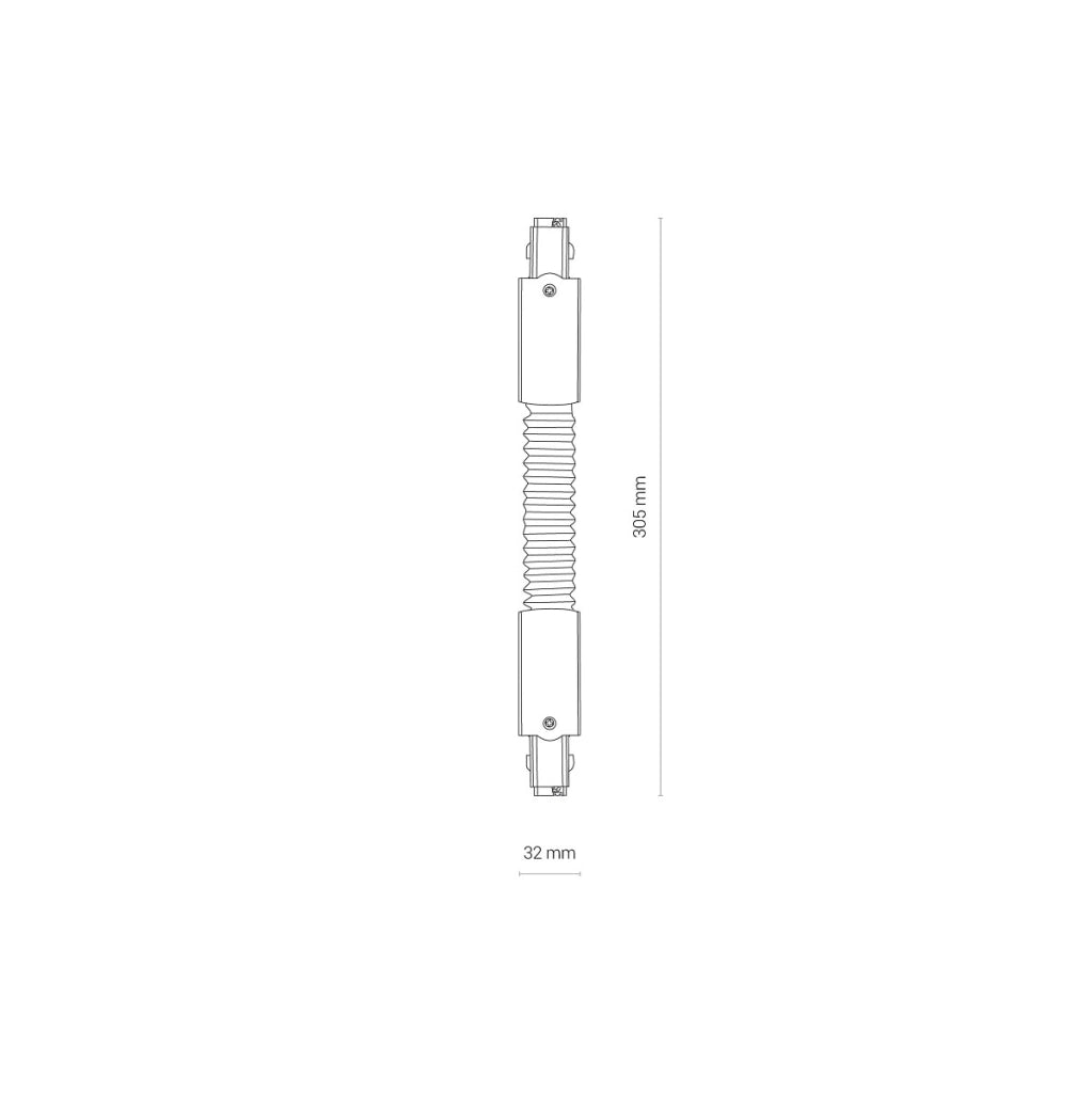 Connettore flessibile CTLS 3 circuiti bianco 8698 Nowodvorski