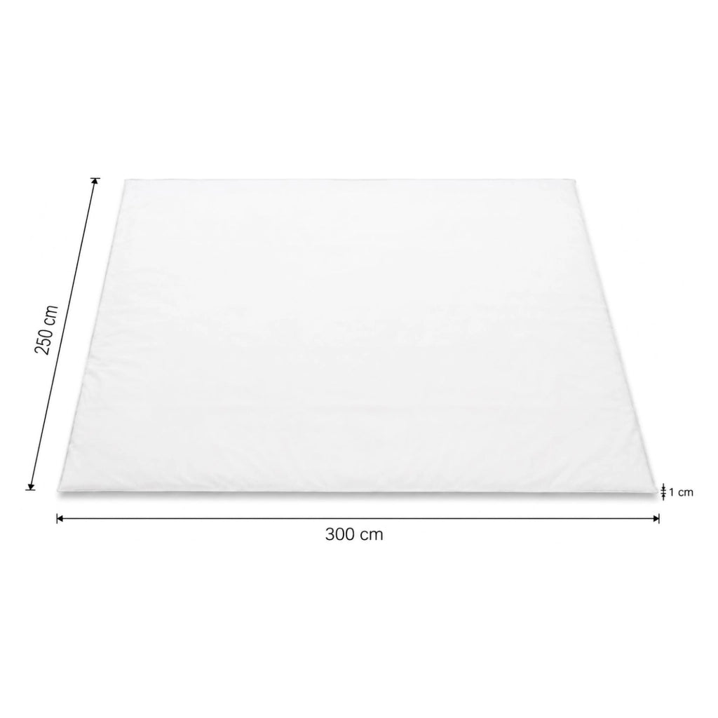Sadamapa, Copripiumino Matrimoniale Federa Inclusa, 300x250 cm Grigio