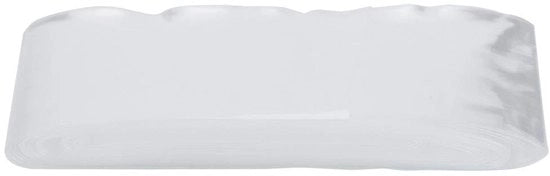 Sottovuoto per Salsicce 50m x 50mm - Materiale in Polimero Compatibile con Alimenti - Per la Preparazione di Salsicce - Translucido - Multifunzionale - Adatto per Salsicce di Hotdog - Foglio per Salsicce