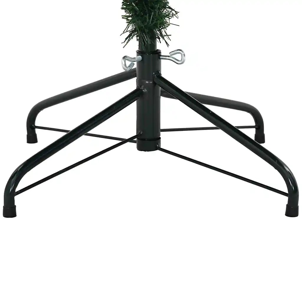Albero di Natale artificiale con 300 LED Verde 240 cm PE e PVC
