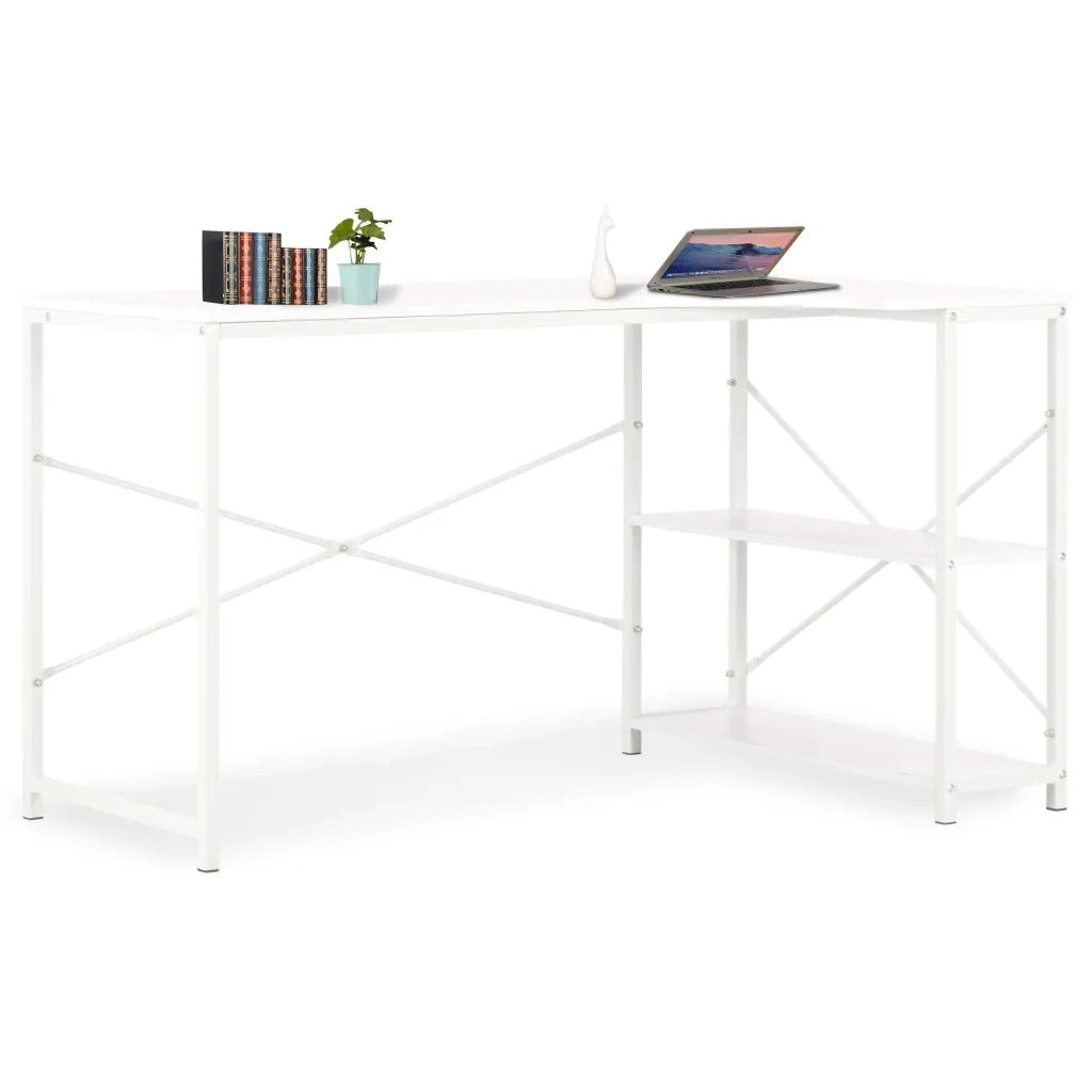 Scrivania per Computer Bianca 120x72x70 cmcod mxl 130669
