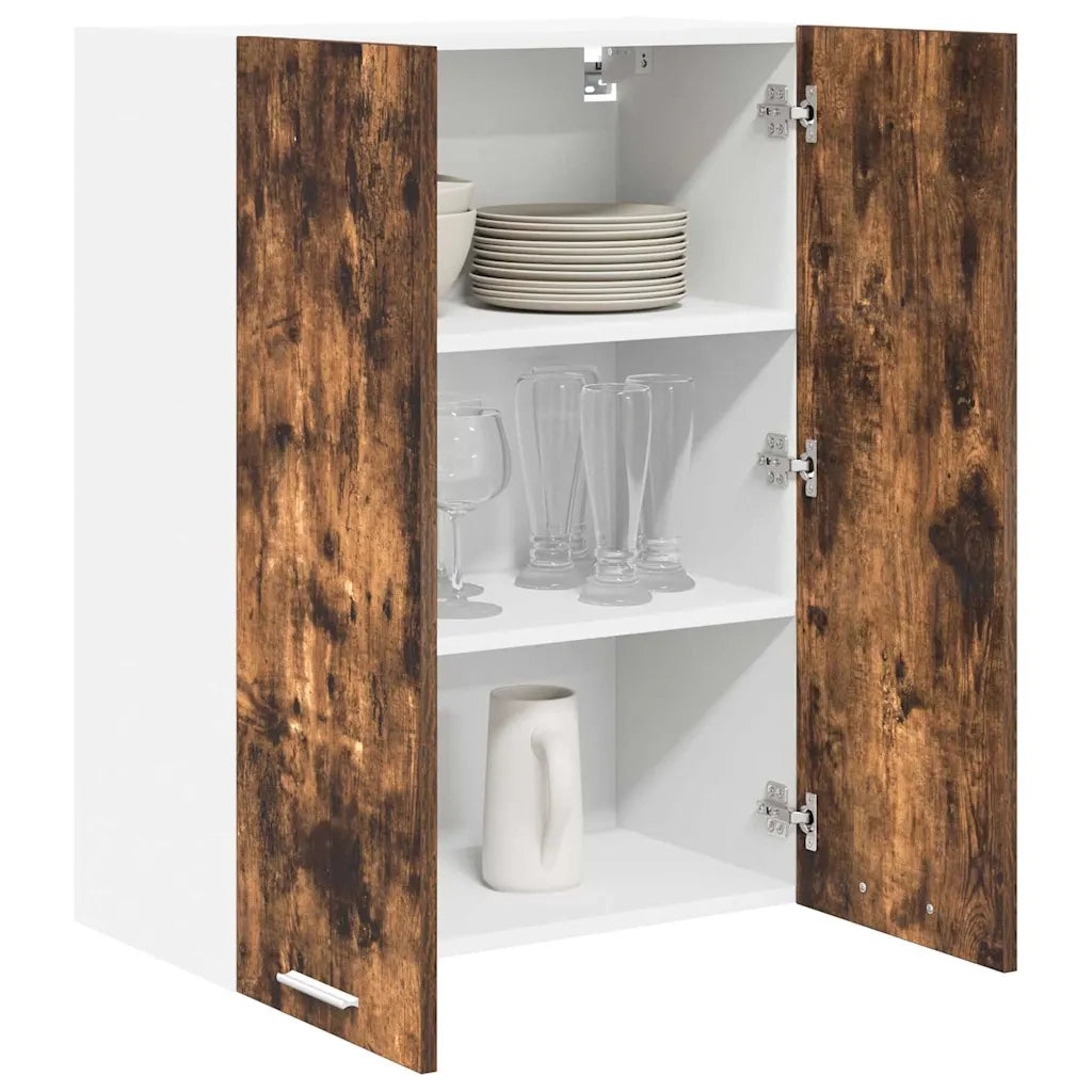 Armadio pensile Rovere fumé 60 x 31 x 80 cm Legno multistrato