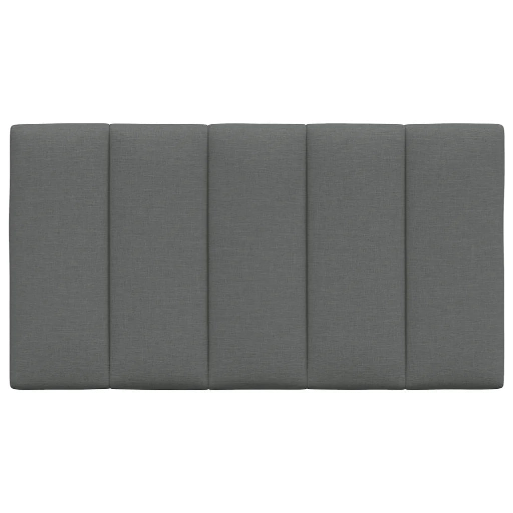 Cuscino Testiera Hanko Grigio Scuro 80 cm in Tessuto 4019136