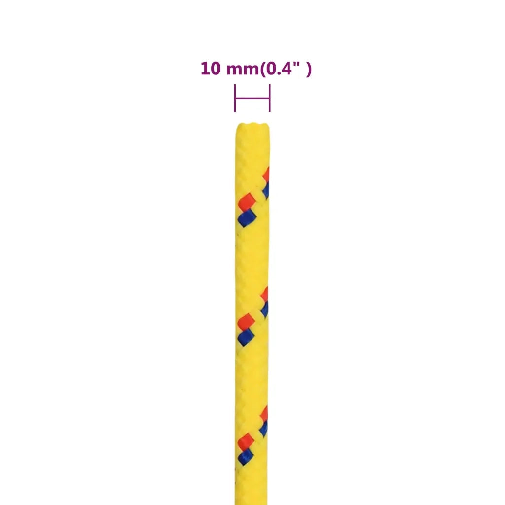 Corda per barca Gialla 10 mm 50 m in Polipropilene 152613