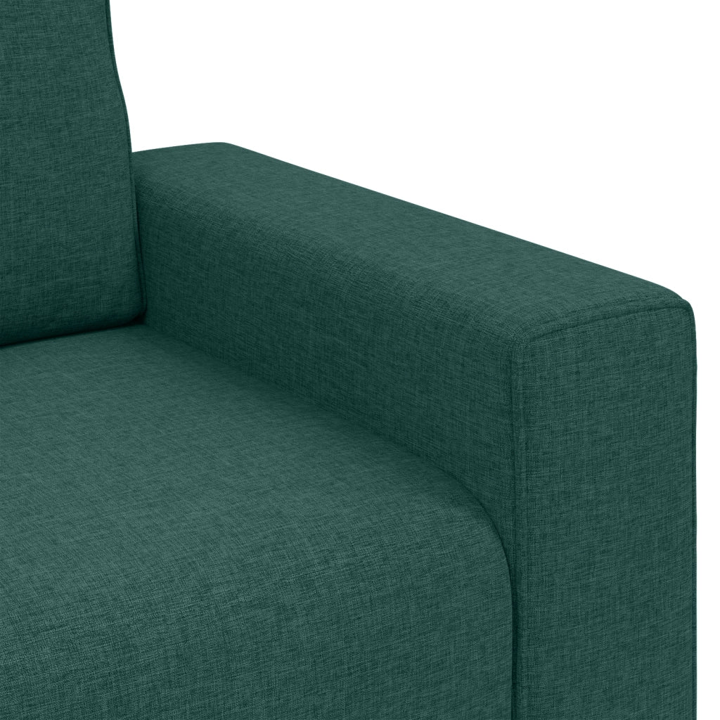 Poltrona  Verde Scuro 59 cm in Tessuto