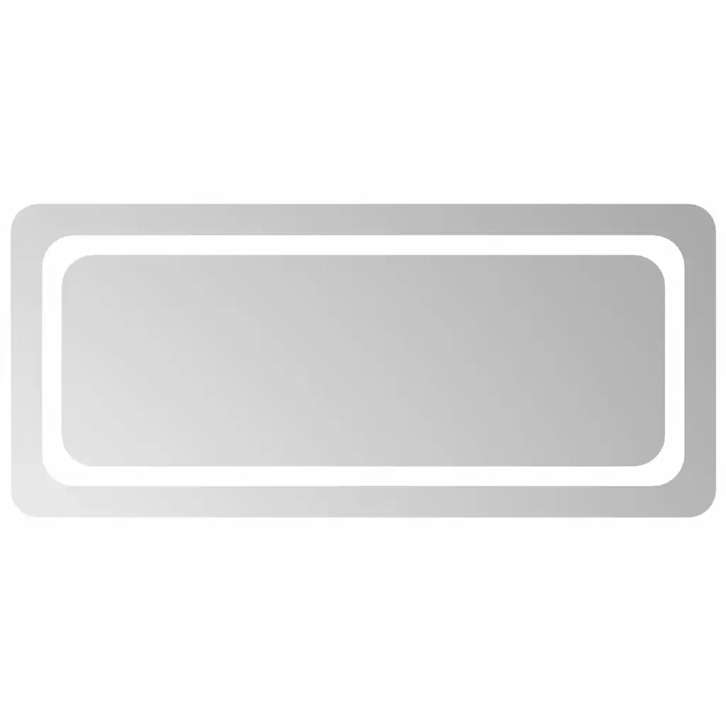 Specchio da Bagno con Luci LED-Specchio per Bagno 90x40 cm 954869