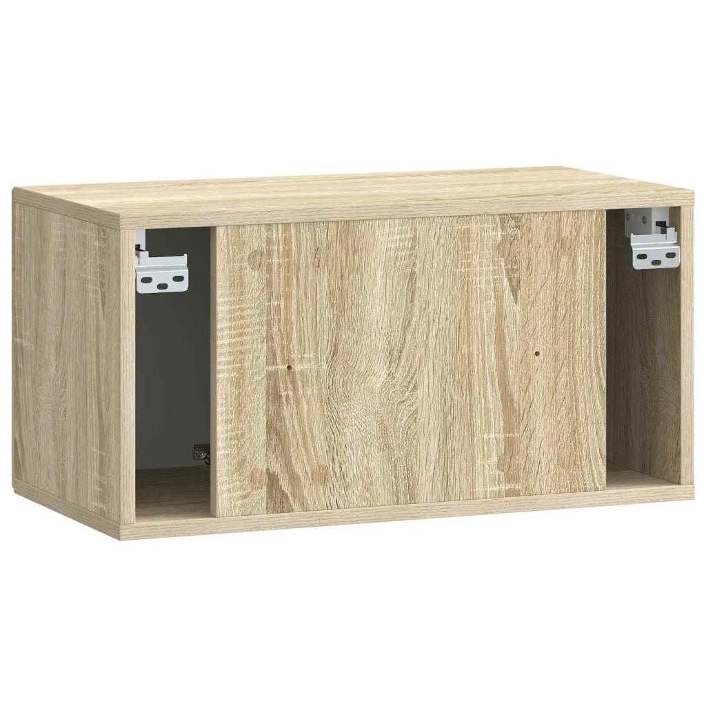Mobile Porta TV da Muro Rovere Sonoma 59,5 x 31 x 30 cm 898027