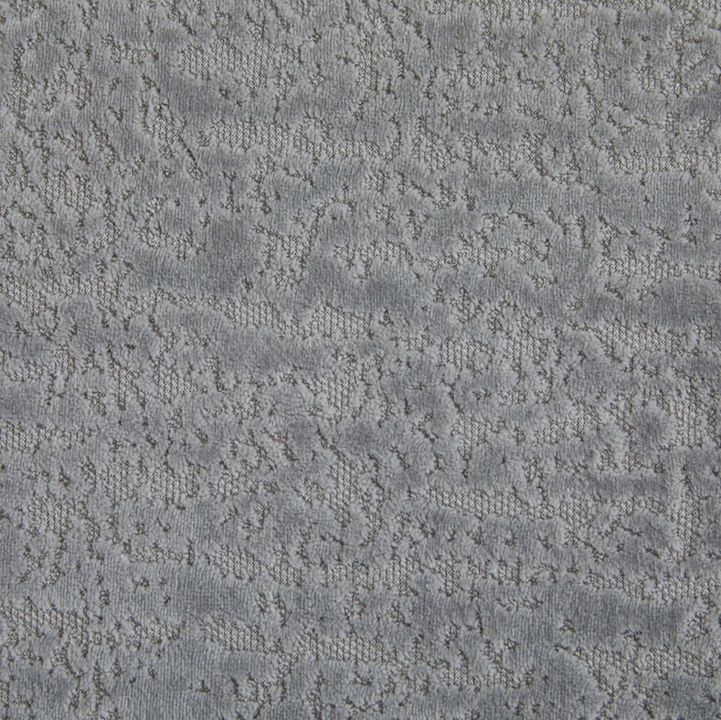 Divano letto due posti pieghevole in ciniglia grigio chiaro con cuscini e apertura rapida facile