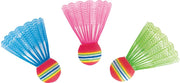 Set 3 Volani per Badminton, Leggeri e Resistenti per Gioco e Allenamento